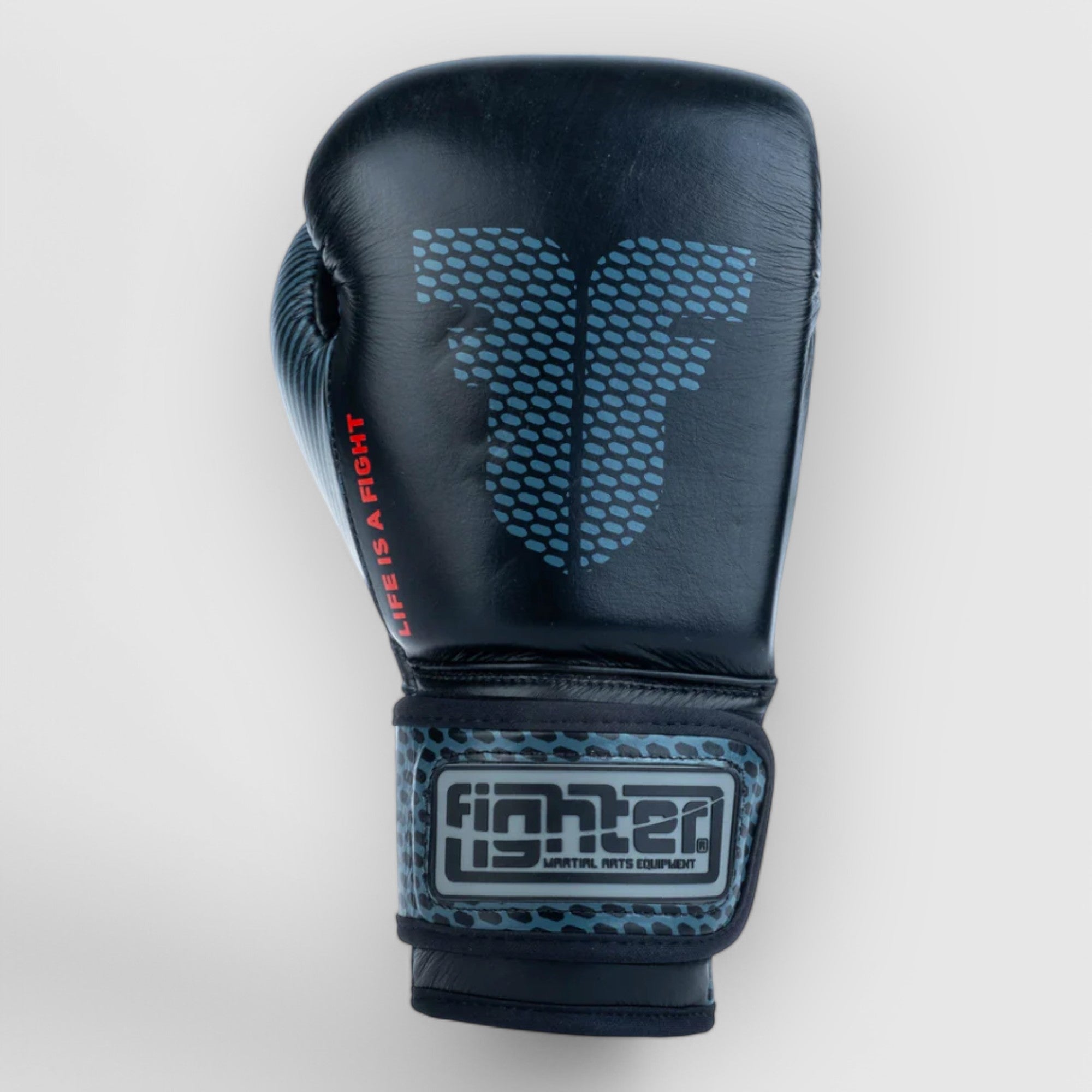 FIGHTER Boksehansker PRO Sparringshansker Svart i skinn - CombatStore.no