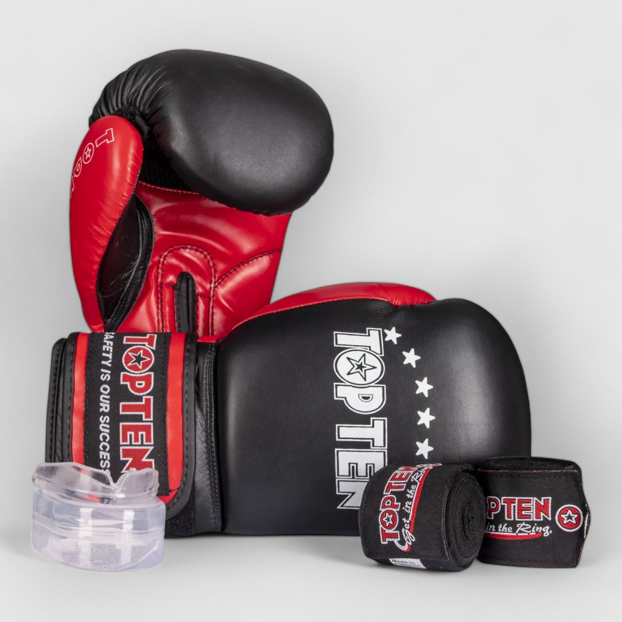 TOP TEN Boksehansker med boksebandasje og tannbeskytter - CombatStore.no