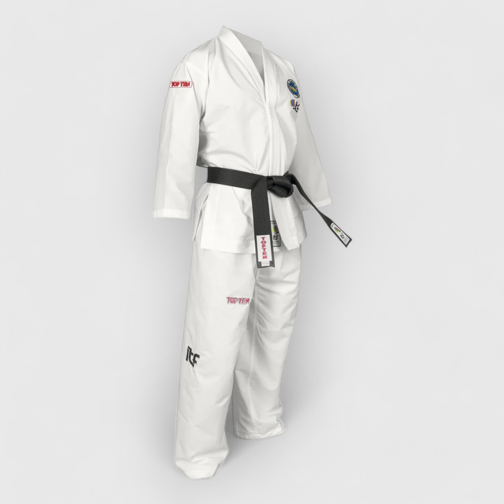 TOP TEN Elite Taekwond - Do Student Dobok Diamond (ITF godkjent) - CombatStore.no