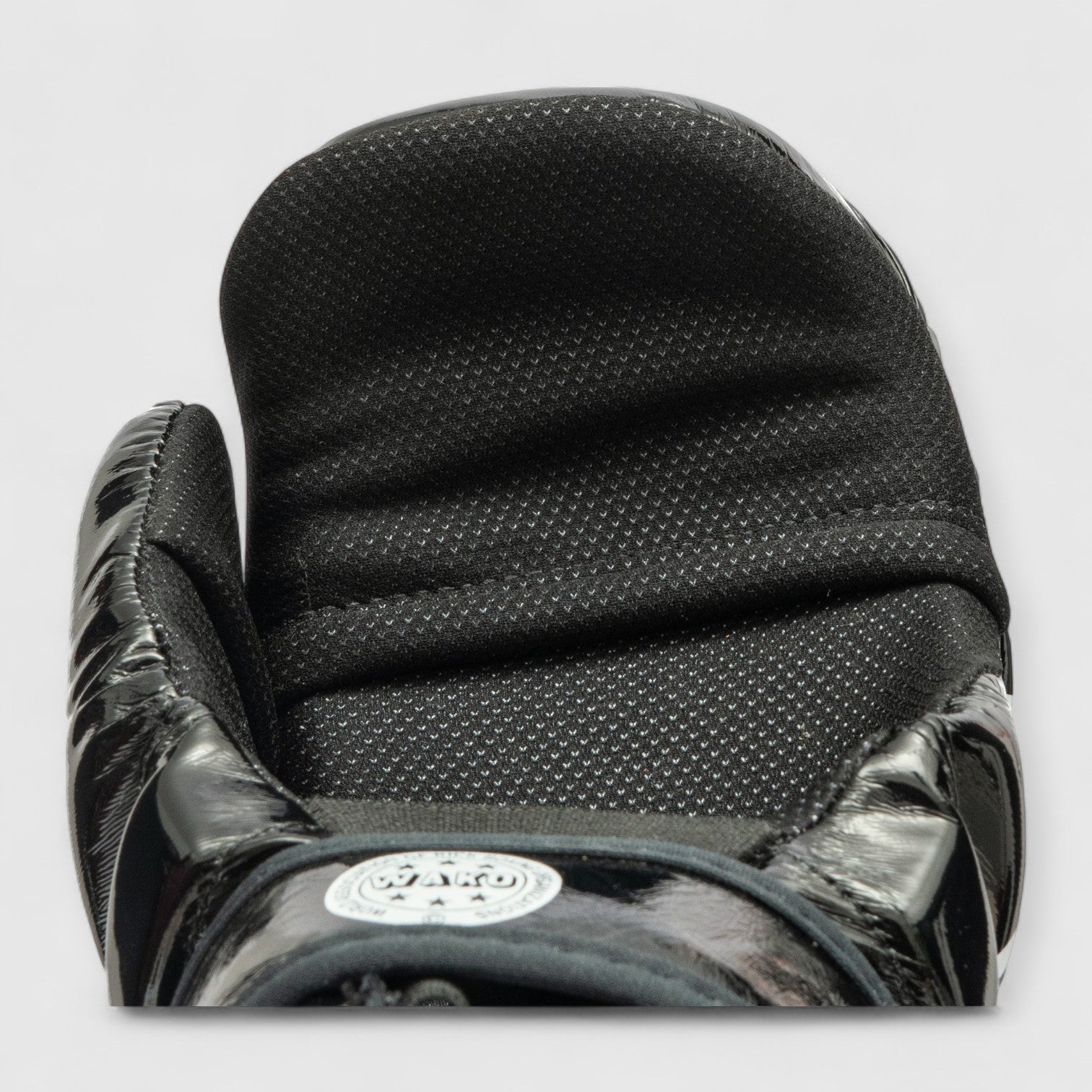 TOP TEN Glossy Pointfighter/Semikontakthansker - Svart/Hvit - CombatStore.no