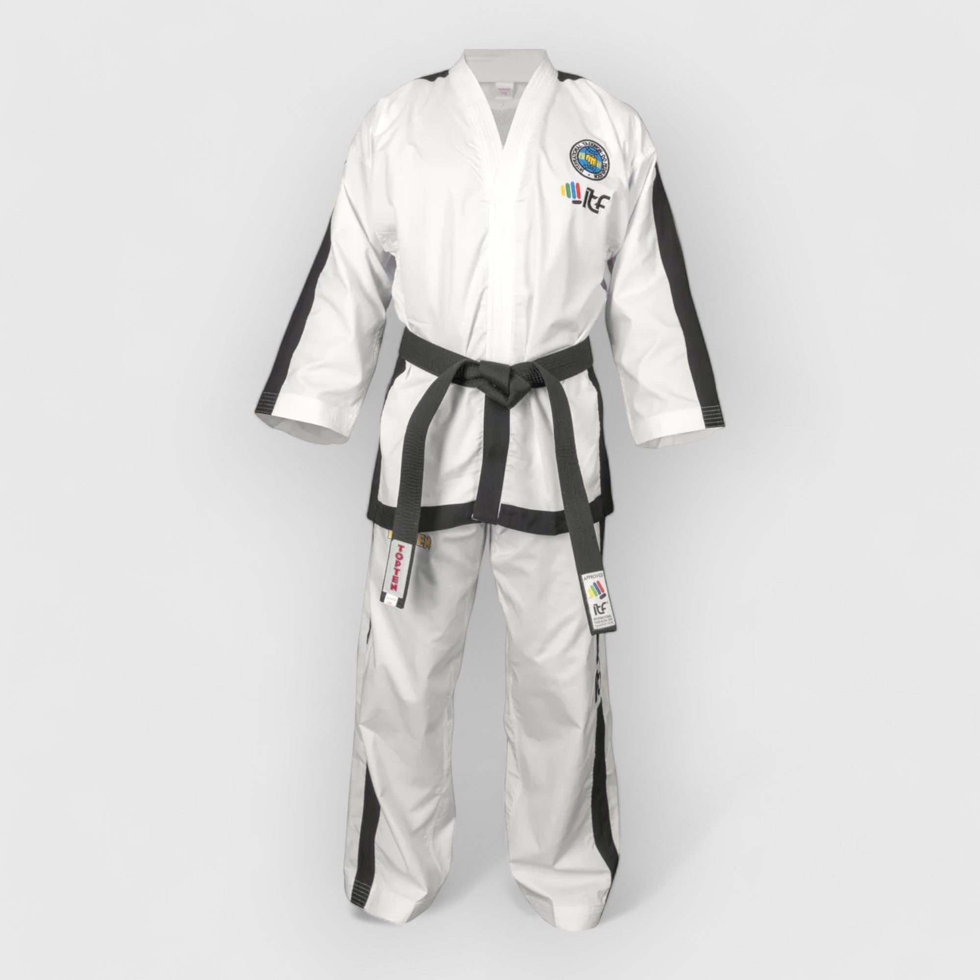 TOP TEN Taekwon - Do Instructor Dobok Premium Gold (4th - 6th Da - CombatStore.no