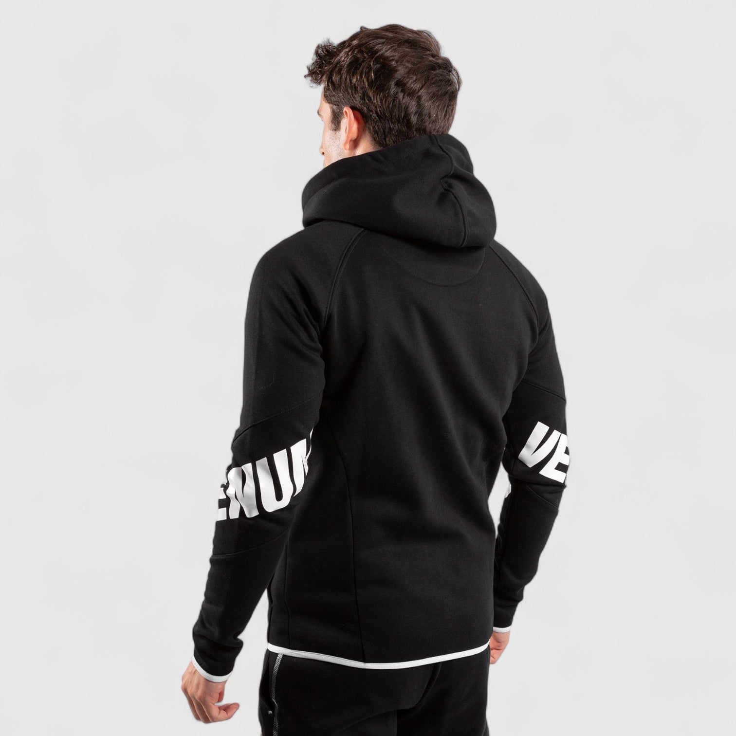 VENUM Contender 3.0 Hettejakke - Svart/Hvit - CombatStore.no