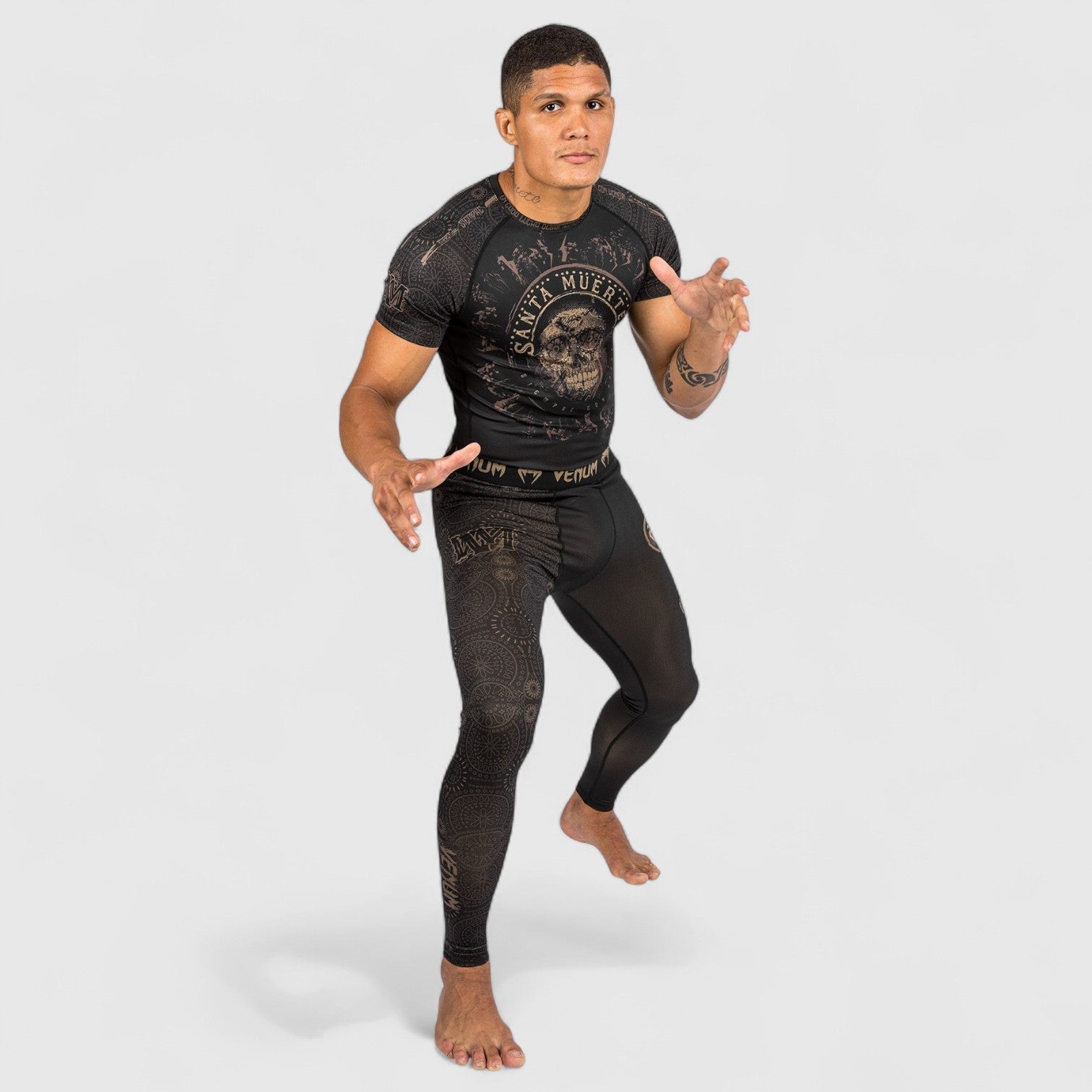 VENUM Santa Muerte Rashguard - Kort arm - CombatStore.no