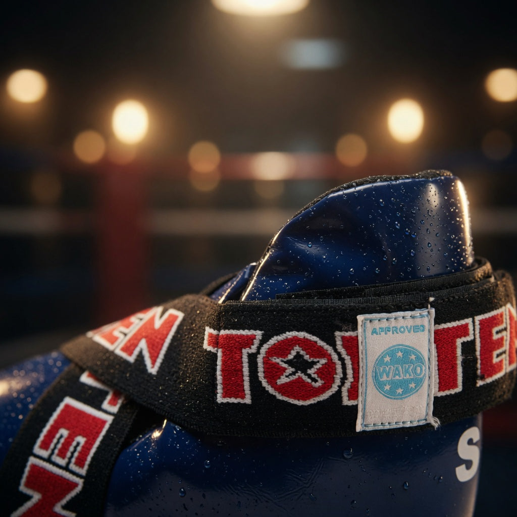 TOP TEN WAKO Competition Ultra Lett Vristbeskytter/Kicks m/UV label