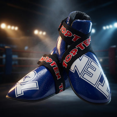 TOP TEN WAKO Competition Ultra Lett Vristbeskytter/Kicks m/UV label