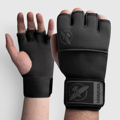 Hayabusa Deluxe hurtigbandasjer / quick wraps – Sort