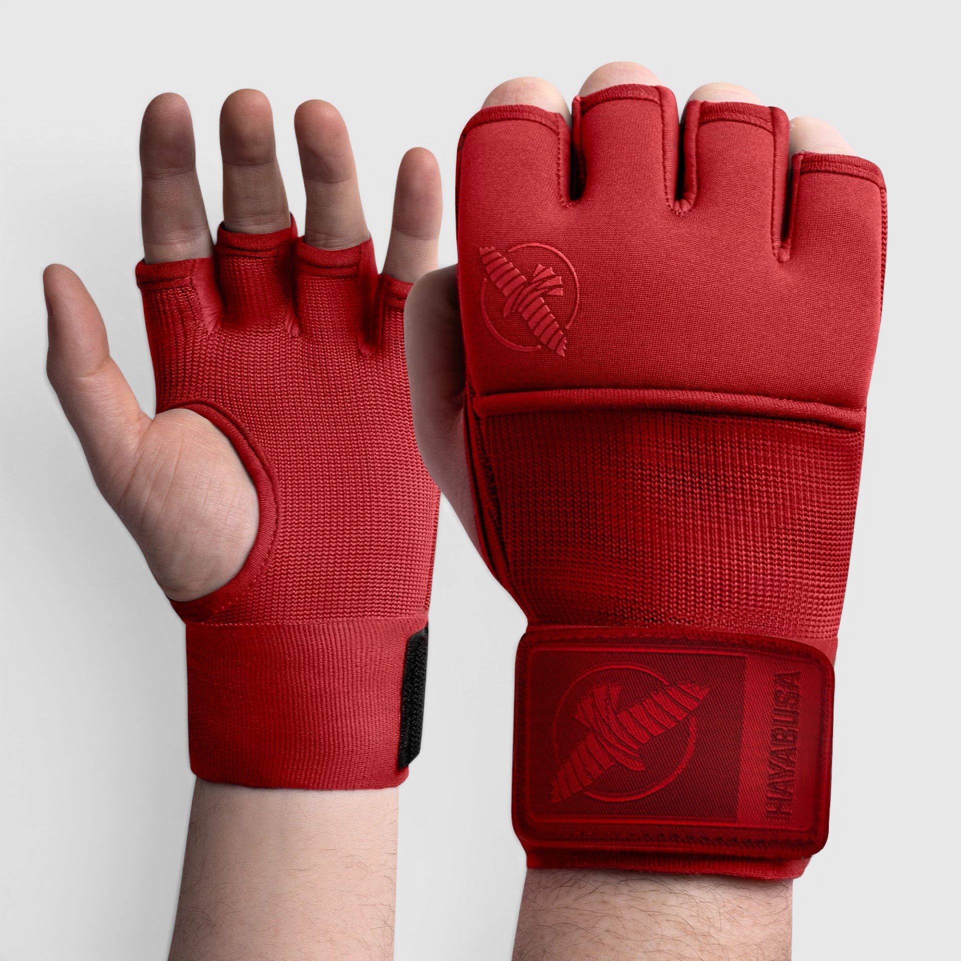 Hayabusa Deluxe hurtigbandasjer / quick wraps – Rød