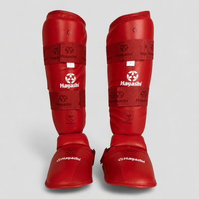 HAYASHI Premium WKF-Godkjent Legg og Vristbeskytter