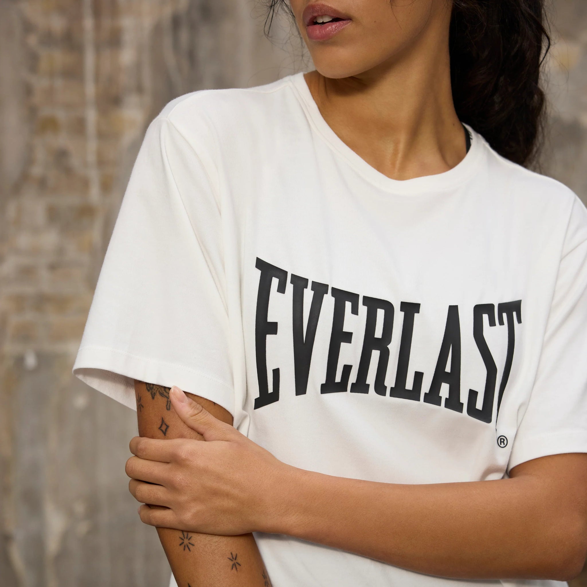 EVERLAST Oversized T - skjorte logo - CombatStore.no