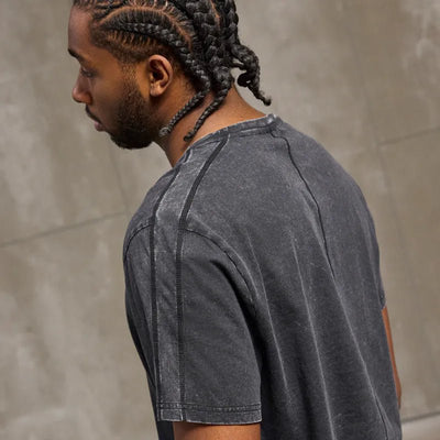 EVERLAST WASHED MUSCLE Fit Logo T - skjorte - CombatStore.no