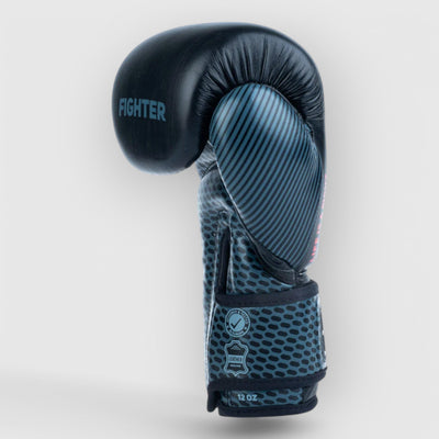 FIGHTER Boksehansker PRO Sparringshansker Svart i skinn - CombatStore.no