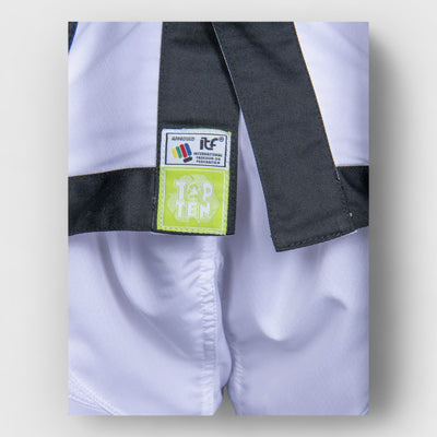 TOP TEN Instructor ITF Taekwondodrakt 4 - 6 DAN - Green - CombatStore.no