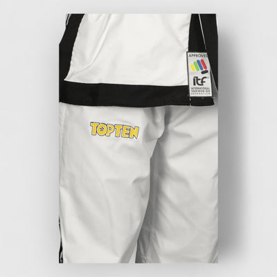 TOP TEN Taekwon - Do Master Dobok Premium Gold (ITF - godkjent) - CombatStore.no