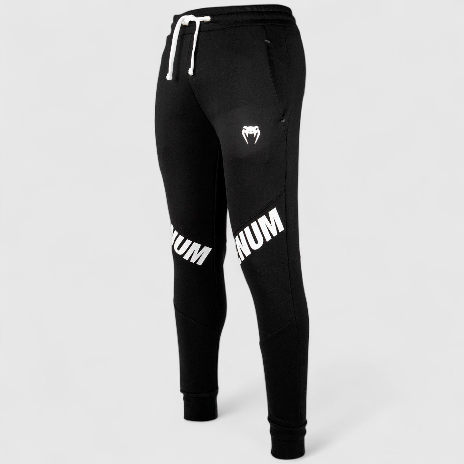 VENUM Contender 3.0 Joggebukse - Svart/Hvit - CombatStore.no