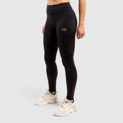 VENUM Dune 2.0 Leggings - Svart/Oransje - CombatStore.no