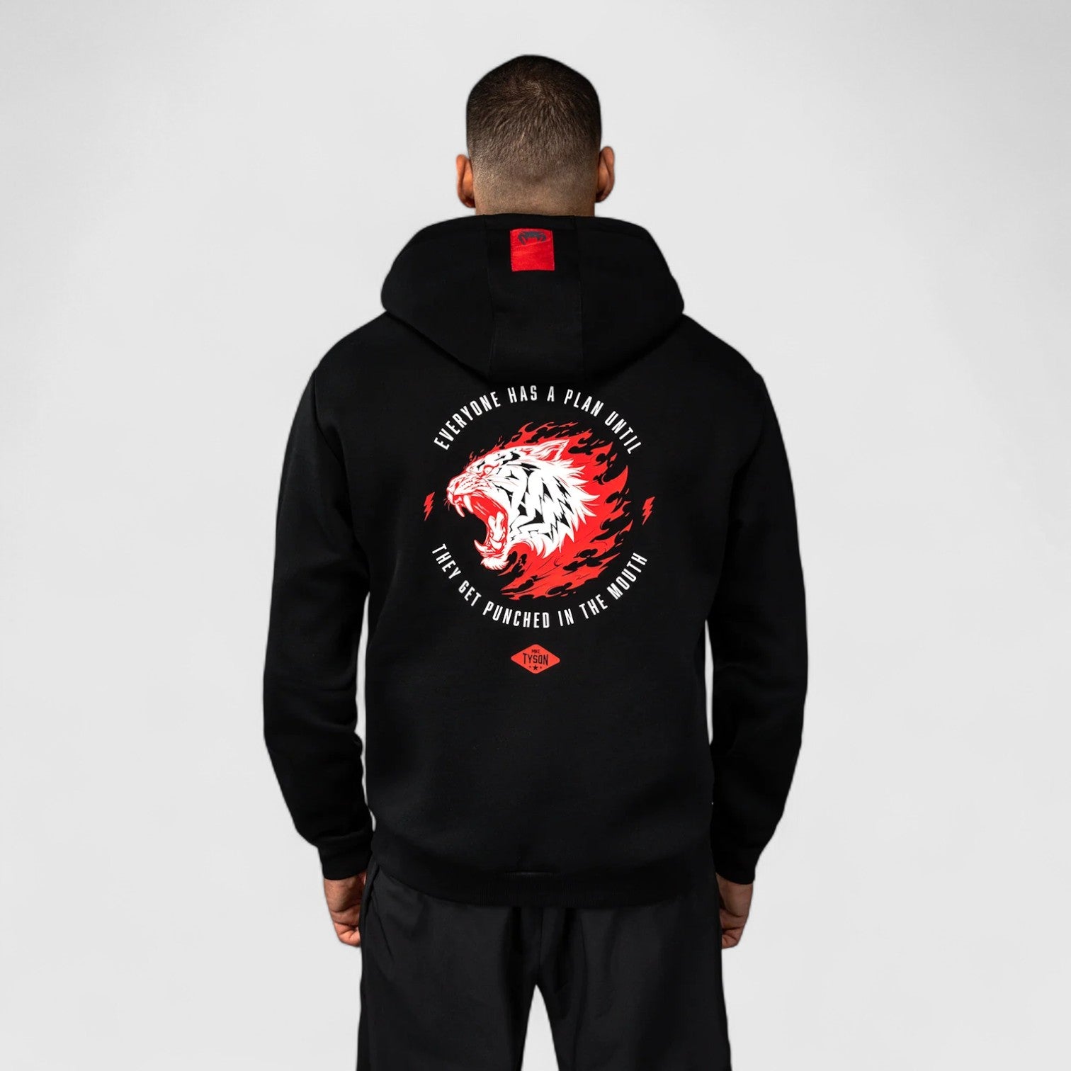 VENUM Mike Tyson Hettegenser svart/rød - CombatStore AS