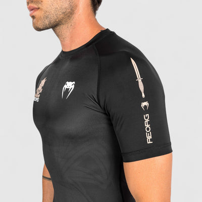 VENUM REORG Rashguard - kort arm svart - CombatStore.no