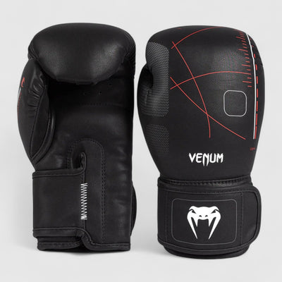 VENUM Tactical XT Boxing Gloves - Svart og Rød - CombatStore.no